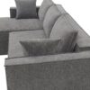 2 Pices Free Combination Minimalist Style Modular Sectional, Wrinkle Resistant Couch Set L Shaped Compressed Sofa For Living Room - Gray - Image 26