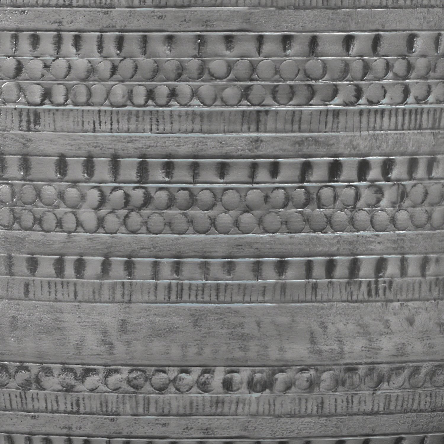 Johnsen - Metal Coffee Table - Antique Silver - Image 3