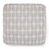 Noreen - Square Pouf - Light Blue / White - Image 2