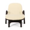 Mikael - Wicker Like Chaise Lounge With Cushion For Outdoor Relaxation - Dark Brown - Image 9