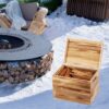 15 Lbs Fatwood Fire Starter Sticks With Box, 100% Natural Kindling Wood, Pine Firewood Firestarter For Campfire, Stove, Fireplace, Bonfires, Grill - Natural - Image 11
