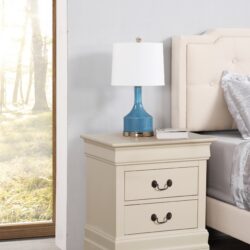 Louis Phillipe - Elegant Traditional Nightstand - Beige