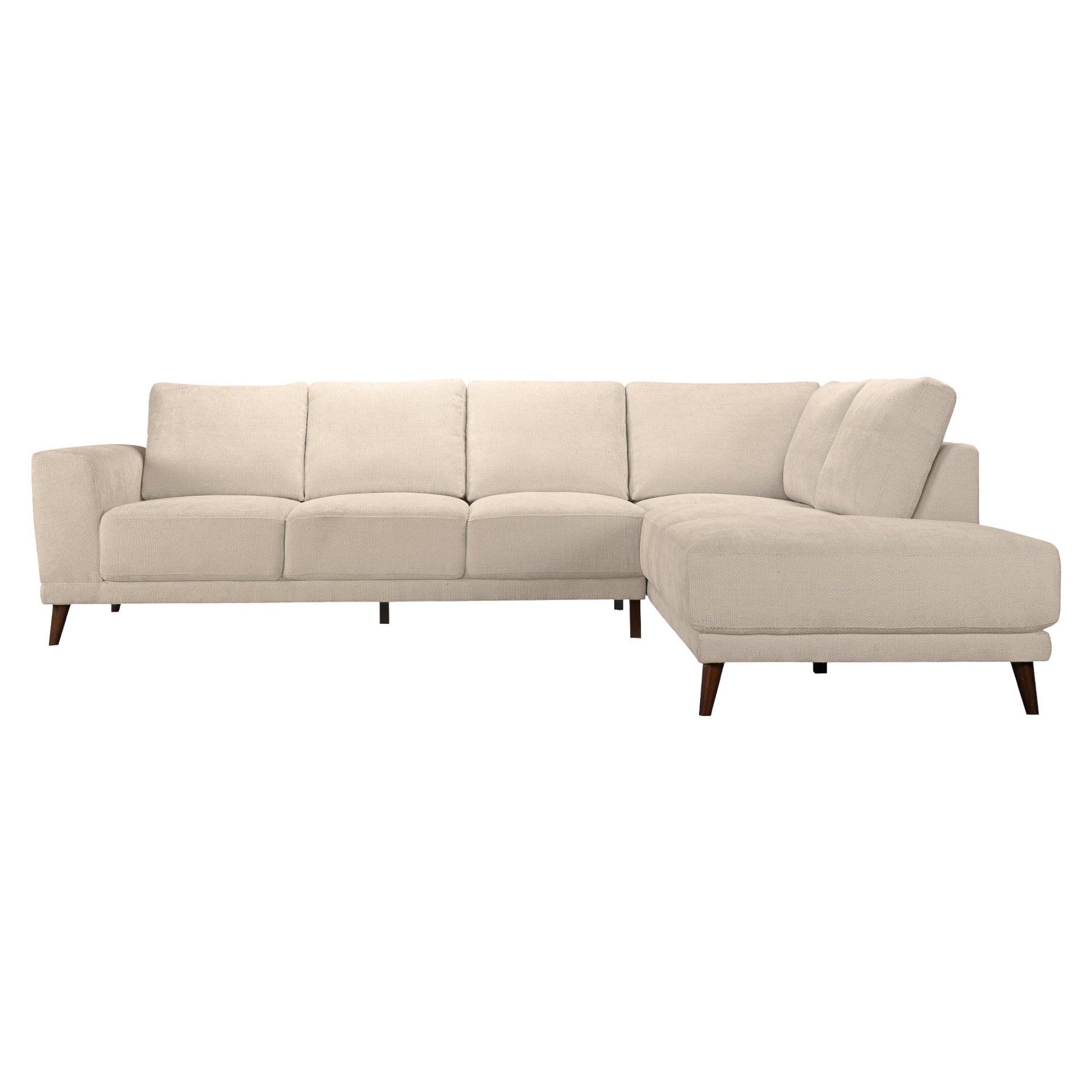 Amara - Right Sectional Sofa - Cream - Image 2