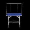 Folding Dog Pet Grooming Table Heavy Duty Stainless Steel Pet Dog Cat Grooming Table - Blue - Image 3