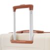 2 Piece Luggage Set With Bags Expanable Spinner Wheels ABS Lightweight Suitcase With Tsa Lock 20" / 24" - Khaki / Brown - Image 16