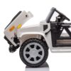 12V7A 30W*2 Four-Wheel Drive Leather Seat One Button Start, Forward And Backward, High And Low Speed, Music, Front Light, Power Display, Two Doors Can Open, 2.4G R / C, Seat Belt Four Wheel Absorber - White / Black - Image 11