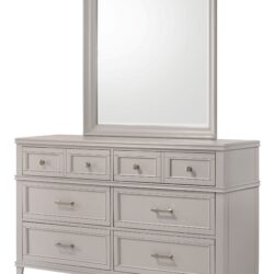 Square Mirror - Gray