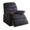 Arcadia - Woven Motion Recliner - Black - Image 4