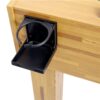 Hurricane - Foosball Table For Family Game Rooms With Light Cherry And Free Accessories - Brown - Image 8