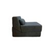 Three In One Folding Sofa, Convertible Bed, Easy To Carry Outdoors, Suitable For Living Room, Bedroom, Lounge, Outdoor - Dark Gray - Image 13