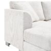 Modern Cloud Sectional Sofa L Shaped Luxury Couch Set With 2 Free Pillows 4 Seat With Oversized Chaise - Minsk Gray - Image 10
