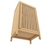 Bamboo Freestanding Storage Cabinet With Door And Shelf For Bathroom, Living Room, Kitchen - Natural / Natural Wood - Image 8