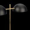 Nova - Hydro Table Lamp With On / Off Switch Double Lamp - Black / Gold / Marble - Image 5