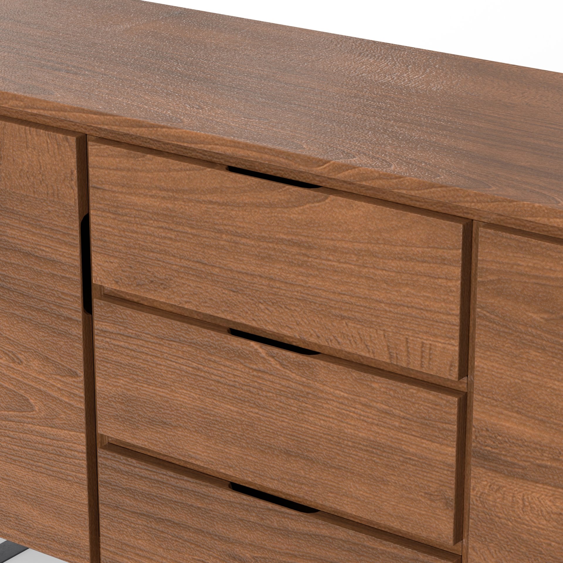 Lowry - Sideboard Buffet - Walnut Veneer - Image 6