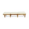 Ariana - Wood Chaise Lounge - Teak - Image 7