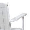 Tambora - Stylish Porch Swing With Acacia Wood And Metal - White - Image 11