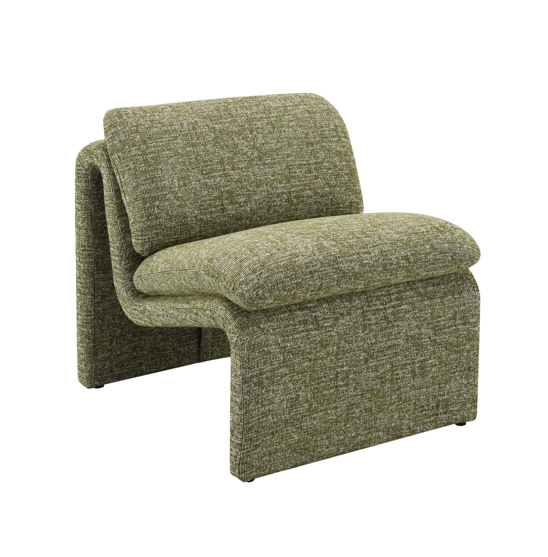 Jaeda - 3 Piece Living Room Set With Accent Chair - Beige / Green - Image 8