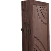 Panel Solid Wood, Folding Room Divider - Brown - Image 16