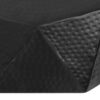Modern Polygonal Coffee Table With Hammered Texture - Black - Image 6
