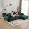 Compressed Sofa, Large Sectional Couches For Living Room, - Green - Image 10