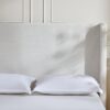 Harper - King Tall Headboard Upholstered Bed, High Headboard, Elegant Simplicity, No Box Spring Needed - Cream White - Image 10