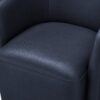 Ardena - Modern Swivel Barrel Chair - Blue - Image 4