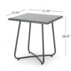 Alder - Side Table - Gray - Image 3