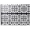 Outdoor & Indoor Privacy Screen Metal Privacy Screen Freestanding Decorative Privacy Screen Steel - Black - Image 11