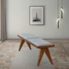 Keira - Bench - Brown / Light Gray - Image 6