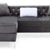 Paige - Sofa Chaise - Gray - Image 3