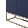 Modern Sideboard Elegant Buffet Cabinet With Large Storage Space For Dining Room, Entryway - Navy - Image 19
