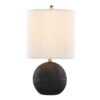 Kona - Contemporary Table Lamp (Set of 2) - Matte Black / Natural - Image 3