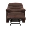 Arcadia - Micro Motion Glider Recliner - Chocolate - Image 12