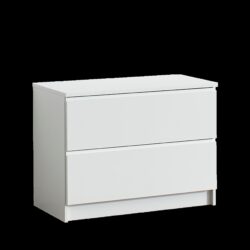 Devi - Modular Wood Closet System With Ample Storage - White
