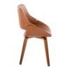 Fabrico - Mid-Century Modern Dining / Chair (Set of 2) - Walnut / Camel - Image 3