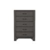 Junipe - 5 Drawer Chest - Brown - Image 2