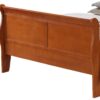 Full Bed Panel Sleigh - Oak - Image 3