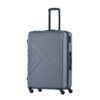 3 Piece Luggage Sets Lightweight Suitcase With Two Hooks, Spinner Wheels, Tsa Lock, (20/24/28) - Gray - Image 16