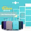Expandable Hardshell Suitcase Double Spinner Wheels Pp Luggage Sets Lightweight Durable Suitcase & Tsa Lock, 3 Piece Set (20/24/28) - Lake Blue - Image 5
