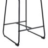 (Set of 2) Modern Minimalist Style Material Bar Stools, Suitable For Kitchen, Bar And Modern Home Design - White - Image 18