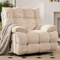 Sitjoy - Classic Recliner - White