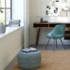 Margo - Round Pouf - Green - Image 7