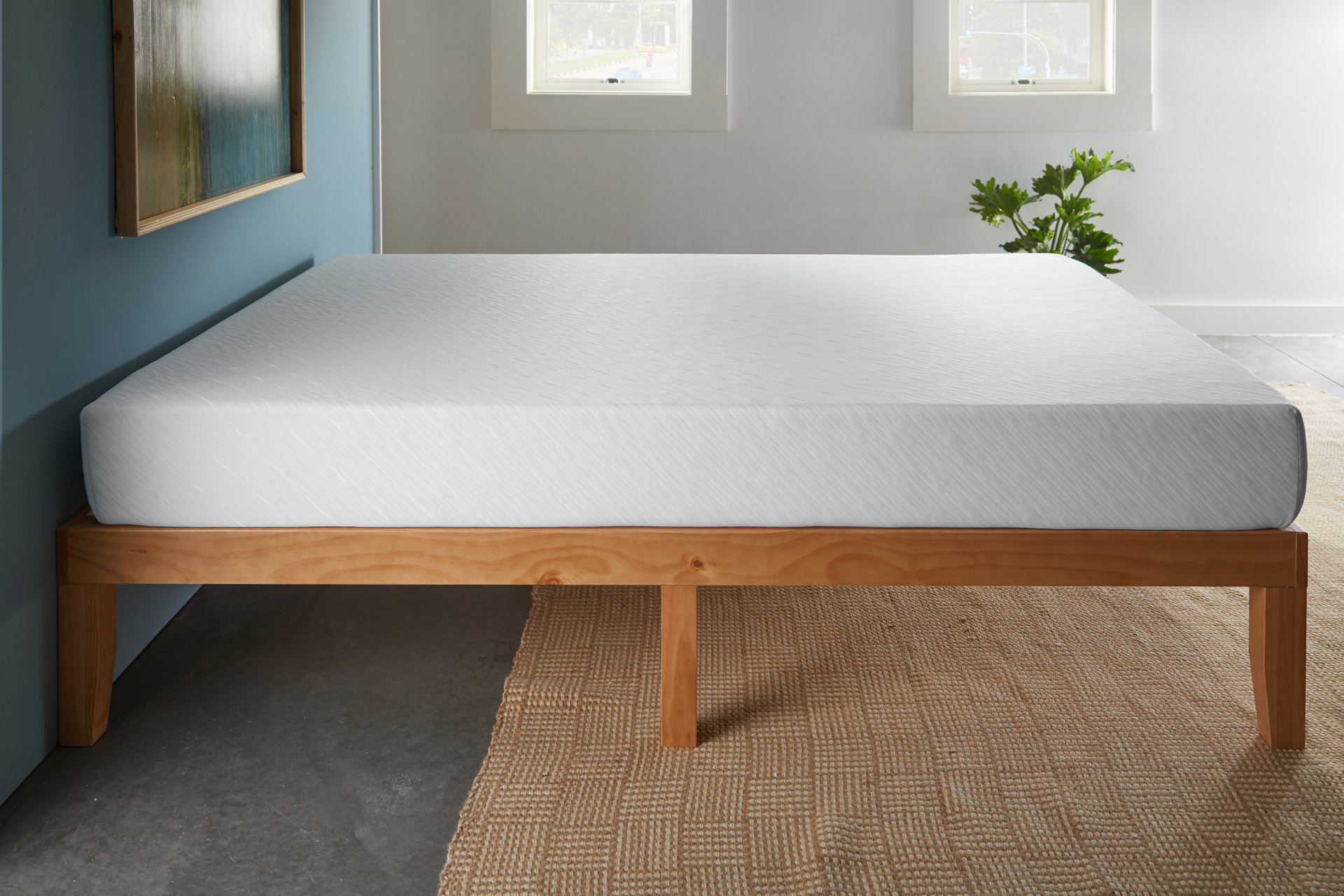 10" King Memory Foam Mattress - White - Image 5