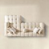 Alana - Tufted Right Sectional Sofa - Ivory - Image 2