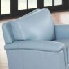 Westcott - Leather Chair - Blue - Image 7