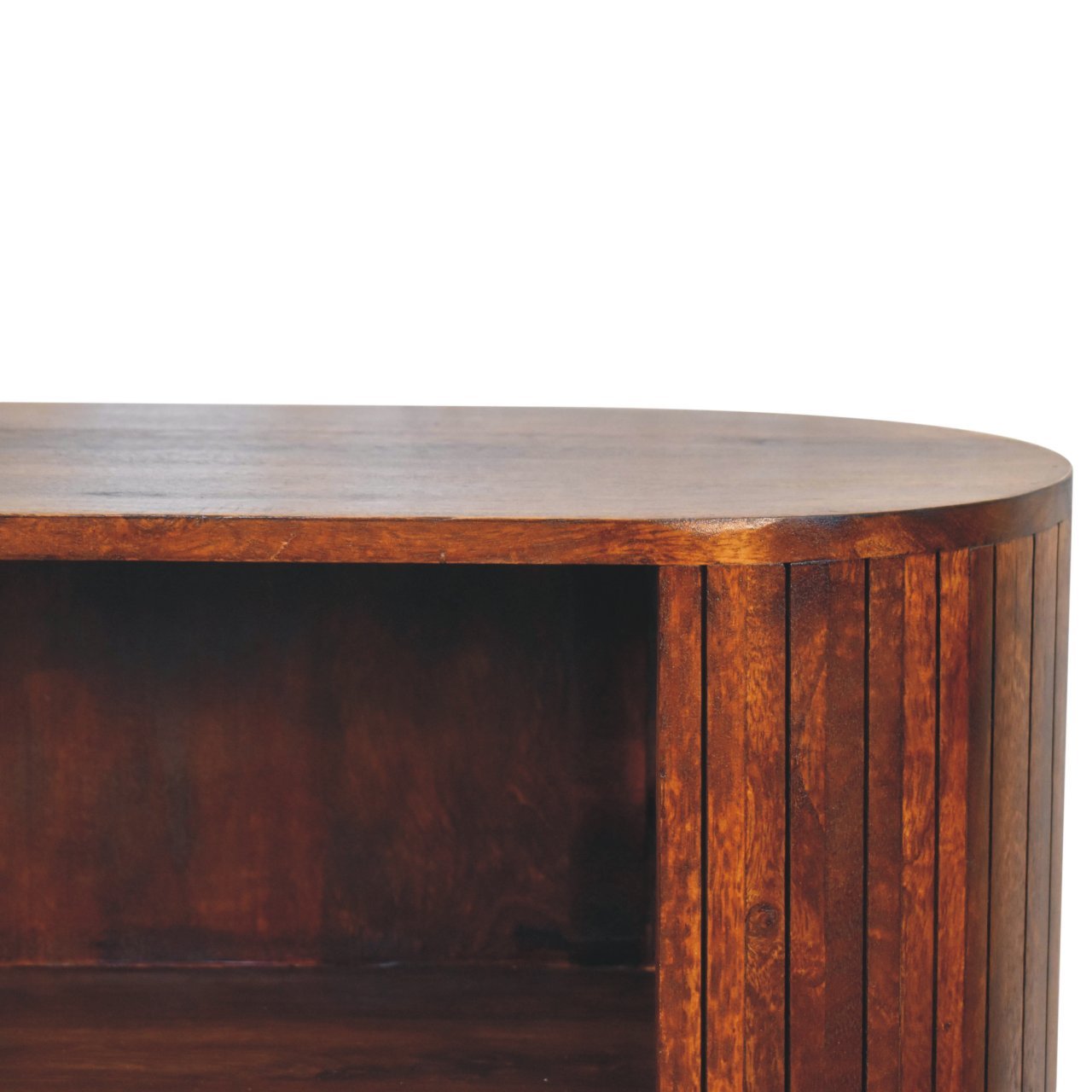 Cortez - Open Cabinet - Brown - Image 5