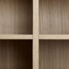 Modern Multi Functional Shoe Storage Bench & Cabinets With Adjustable Shelves - Gray / Natural Wood / White - Image 10