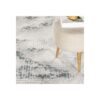 Geometrix - 2'7" X 9'10" Area Rug Runner, Geometric 3D Effect - Ivory / Gray - Image 3