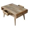 Curved Coffee Table - Oak - Image 4