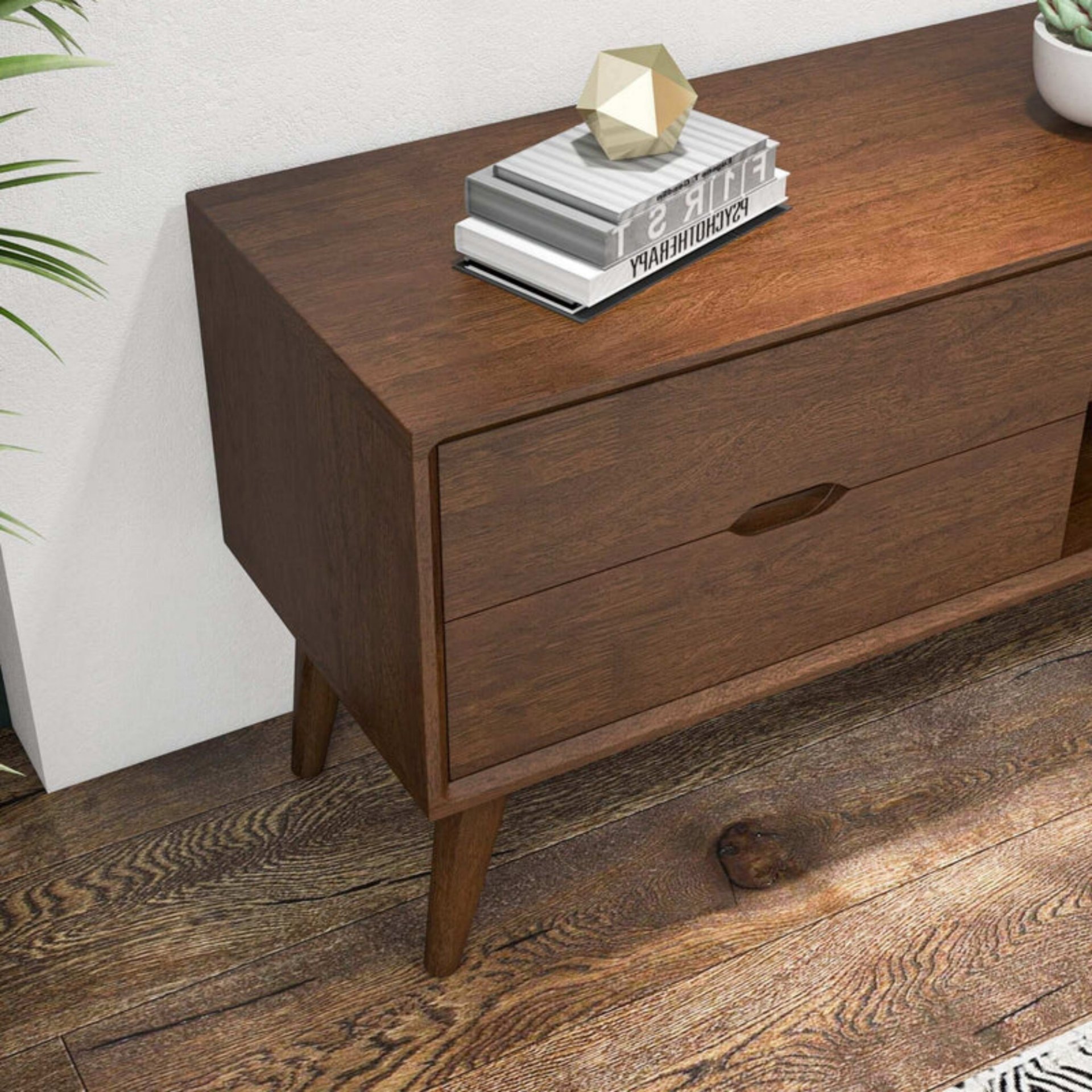 Adrian - TV Stand - Walnut Brown - Image 12